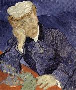 Portrait of Doctor Gachet, Vincent Van Gogh